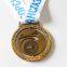 Newest  Hot Sale black color Sport stopwatch Medal for souvenir.