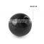 Hot sale Car modification universal Gear Shift Knob Round Ball Shape Black Carbon Fiber gear shift handle With Adapters BX101576