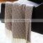 Amazon Hot Sale High Quality Super Soft Chunky Acrylic Yarn Super Soft Plain Blanket