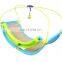 Multiple functional pet cat toy hanging bed cat climbing frame with bells