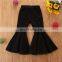2020 kids Girl bell bottom pants ripped hole denim pant  Baby Girl Fashion solid trousers wholesale long pant