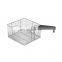 skillful manufacture french fries Stainless Steel #201 electric deep frying fritteuse machine