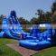 Blue Crush Water Slides 30ft Tall Inflatable Cyclone Twister Slide With Pool
