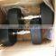 Gym equipment accessory Rubber Dumbbell /dumbbell set for new gym setip