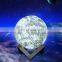 USB charging remote control led table lamp lights baby night light 3D moon lamp