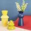 Small Pink Yellow Blue Nordic Style Morandi Color Dining Table Vase Craft Art Decoration