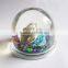 Plastice Water Globe Insert Resin Bear Figurine