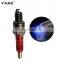 Wholesale price factory auto spark plug car ceramic iridium motorcycle plug motor A7TC spark plug for engines