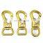 Super strength hanging hook with safe lock strong tension metal hook for dog leash