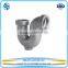 ASME B16.12 cast iron drainage bath P-trap pipe fitting