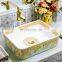 Modern style porcelain wash basin colorful ceramic sink for bathroom