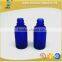 30ml blue essential oil glass bottle