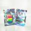 A Custom Moq 100 Edible Gummies Holographic Ziplock Child Ordo Smell Proof Custom Printed Plastic Packaging Mylar Bags