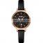 High quality women leather strap japan movt skemi waterproof quartz watch