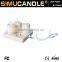 flickering wick votive candle led for hotel decoration with USA and EU patent