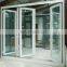 High quality Customized Commercial tempered glass folding door