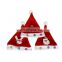 New Year Cloth Hat Australian High Quality German Cheap Outside Red White Christmas Decorations
