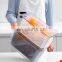 Clear storage bins set with lid refrigerator organizer bins bpa free food storage kitchen containers