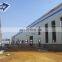 Large span prefab steel structure prefabricated garment factory mezzanine building made in China