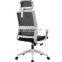 Factory Popular Competitive Home Office Furniture Headrest Back mesh  Folding Fabric Swivel Ergonomic office chair for sale