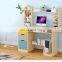 bedroom furniture computer laptop desk wooden study learning small modern simple computer table desk with shelves