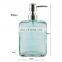 Fancy hot sale solid bathroom commercial liquid hand glass soap dispenser bottle