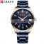 CURREN 8366 Japan Quartz Movt Men Brand Wrist Watches Stainless Steel Calendar Business Popular Military Watch