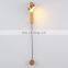 Bedroom Sconces Living Room Iron Art Modern Hotel LED Wall Light Home Decor Stairs Rotation Dimming Knob Switch Nordic Style