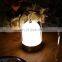 Portable Luxury Gold Decorative Table Light 4000mAh Rechargeable 3000K LED Camping Table Night Lights