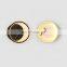 Simple Round LED Wall Lamp Home Background Nordic Bedroom General Clock Wall Light