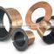 Factory PTFE Self-lubricating Flanged Bushes Oilless DU Bushings Made of Steel Base and Bronze Powder of Low Friction.
