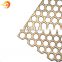 5 inch hole honeycomb mesh grill galvanized perforated mesh sheet