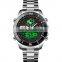 Hot Selling Skmei  1839 Luxury Gold Dual Time Digital Watch 30 Meters Waterproof Wholesale Price