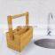 High Quality Bamboo Utensil Holder Utensil Dividers for Flatware And Kitchen Utensils