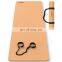 Men Women Fitness Non Slip Thick Natural Large Rubber Foldable Eco Friendly Custom PU Cork Yoga Mat