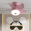 Bedroom variable frequency children's fan light