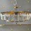 Zhongshan guzhen lighting factory design american design  luxury crystal k9 chandelier for living room