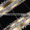 Double layer round luxury hotel hall duplex villa decorative ring crystal chandelier