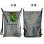 Washable Laundry Bag Backpack with Zipper Pocket, Heavy Duty Clothes Bag, 2 Strong Adjustable Shoulder Straps with Drawstring Closure for Travel, Camping or College