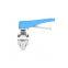 SS304 Multi-Position Sanitary Stainless Steel Butterfly Valve