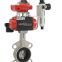 Industrial Pneumatic Butterfly Valve Compatible With Food, Chemical, And Petrochemical Pipeline Applications
