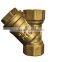 Brass y type Strainer Lead Free