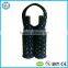 screen printing logo neoprene wine 2 bottle tote for party carrying