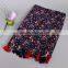 Elegant Small Flowers Printed High Density Voile Women Summer Head Scarf