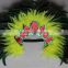 Fukang Roster Feather Indian Headdress Halloween Decoration