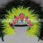 Fukang Roster Feather Indian Headdress Halloween Decoration