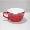 Red solo cups wholesale,christmas soup mug,ceremic mug 14oz