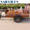 coffee vending cart with 2 wheels on trailer