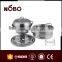 IRON MAN 2 layer multifunctional stainless steel pot with steamers,stock pot,steam pot