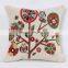 PLUS 2016 Cotton Linen Night Owl Pillowcase Home Decorative Sofa Cushion Cover